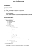 Samenvatting Event Marketing Deel 2 Hoofdstuk 2 Concept KDG EPM1