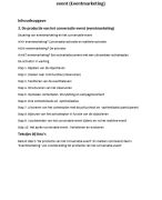 Samenvatting Event Marketing Deel 2 Hoofdstuk 3 De productie van het conversatie-event KDG EPM1