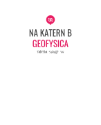 NA Katern B, Geofysica 