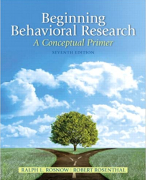 Organisational Psychology: The principles of research