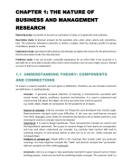 Samenvatting Business Research Methods 