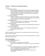 Bewustzijnsfilosofie ~ Tilburg University 2019/2020