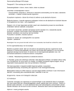 Biologie samenvatting H6 Ecologie