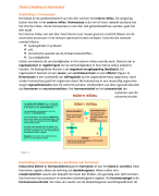 Samenvatting biologie thema 5 regeling en waarneming