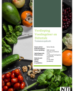 Verdieping Voedingsleer en Diëtetiek | Tentamenopdracht - NTI