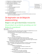 Samenvatting staatsrecht 2018-2019
