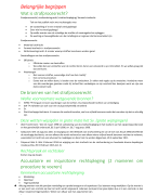 Samenvatting strafprocedure 2019-2020