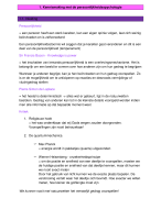 Samenvatting persoonlijkheidspsychologie 
