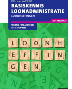 Loonheffingen BKL - Begrippen