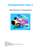 Eindopdracht Fase 2