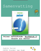Samenvatting: Pulsar natuurkunde: Hoofdstuk 6; Kracht als vector (VWO 4)