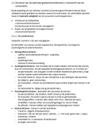 Economie Hoofdstuk 1 Consumenten