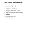 Samenvatting Technische aspecten van events Deel 2 Hoofdstuk 1 Elektriciteit EPM2 KDG