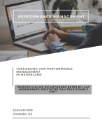 Geslaagde 4e jaars NCOI eindscriptie HRM - Optimalisering Performance Management