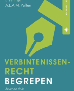 Samenvatting Verbintenissenrecht begrepen