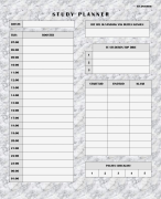 Dagplanner kleur Marble