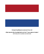 Portaal hoofdstuk 2 - 3 - 4 - 5 - 6 - 7 - 9 - 10