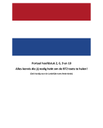 Portaal Hoofdstuk 2, 6, 9 en 10