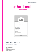 Instapportfolio pabo Inholland 1.1 
