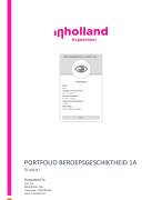 Portfolio beroepsgeschiktheid 1A pabo Inholland 1.2