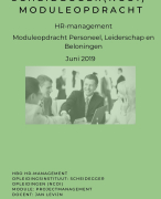 Moduleopdracht personeel leiderschap en beloningen