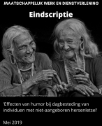 Voorbeeld scriptie humor en ziekte effecten humor op hersenletsel 