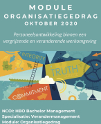 NCOI module organisatiegedrag geslaagd oktober 2020 (cijfer 7.5 + feedback)