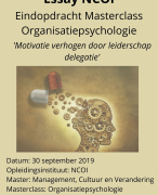 Essay NCOI Master Organisatiepsychologie leiderschap delen