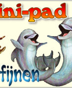 Antwoordblad minipad dolfijnen