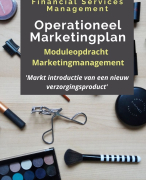 NCOI moduleopdracht marketingmanagement marketingplan + feedback