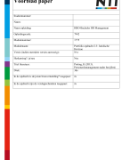 NTI HBO HRM Portfolio Opdracht 2.3