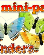 Antwoordblad minipad vlinders