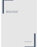 Biologie 1ste jaar Toegepaste Psychologie