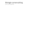 Biologie samenvatting 4vwo hoofdstuk 5 Nectar