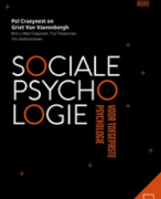 Samenvatting Sociale psychologie, toegepaste psychologie eerste jaar