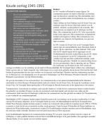 Geschiedenis samenvatting Koude oorlog (1945 - 1991)