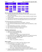Summary Empirical Finance