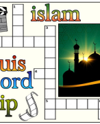 Antwoordblad kruiswoordclip Islam