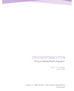 oefenmateriaal sociale zekerheid