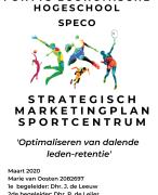 Geslaagde scriptie SPECO Tilburg sportcentrum retentie verbeteren