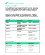 Samenvatting Scheikunde Chemie VWO 4 - Hoofdstuk 1 - Basis scheikunde