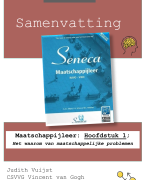 Samenvatting: Seneca Maatschappijleer: Hoofdstuk 1,2,5,6,7,8,9 (Havo/VWO)