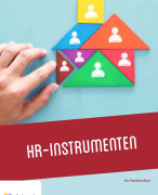 Samenvatting HRM: Boek; HR-instrumenten 