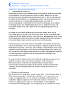Samenvatting Praktische Economie VWO 4/5/6 - Module 8 -  Conjunctuur en economisch beleid