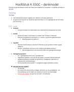 Hoofdstuk 4: ESGC – denkmodel