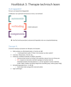 Hoofdstuk 3: Therapie technisch lezen