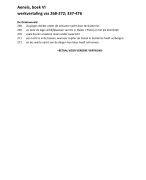Vergilius: Aeneis, boek VI Vertaling regel 268-272; 337-476 