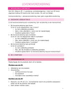 samenvatting vak levensverzekering 