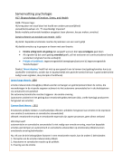 Samenvatting H17 biopsychology of emotion, stress and health