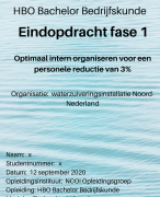 NCOI Moduleopdracht Bedrijfskunde Eindopdracht Fase 1 geslaagd (8) 2020